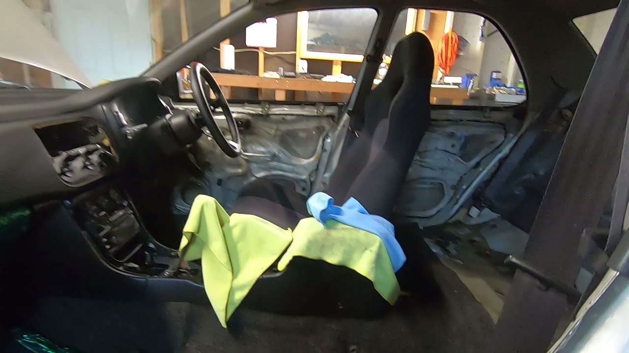 1994 Subaru STi Door Card/Panel and Door Handle Removal