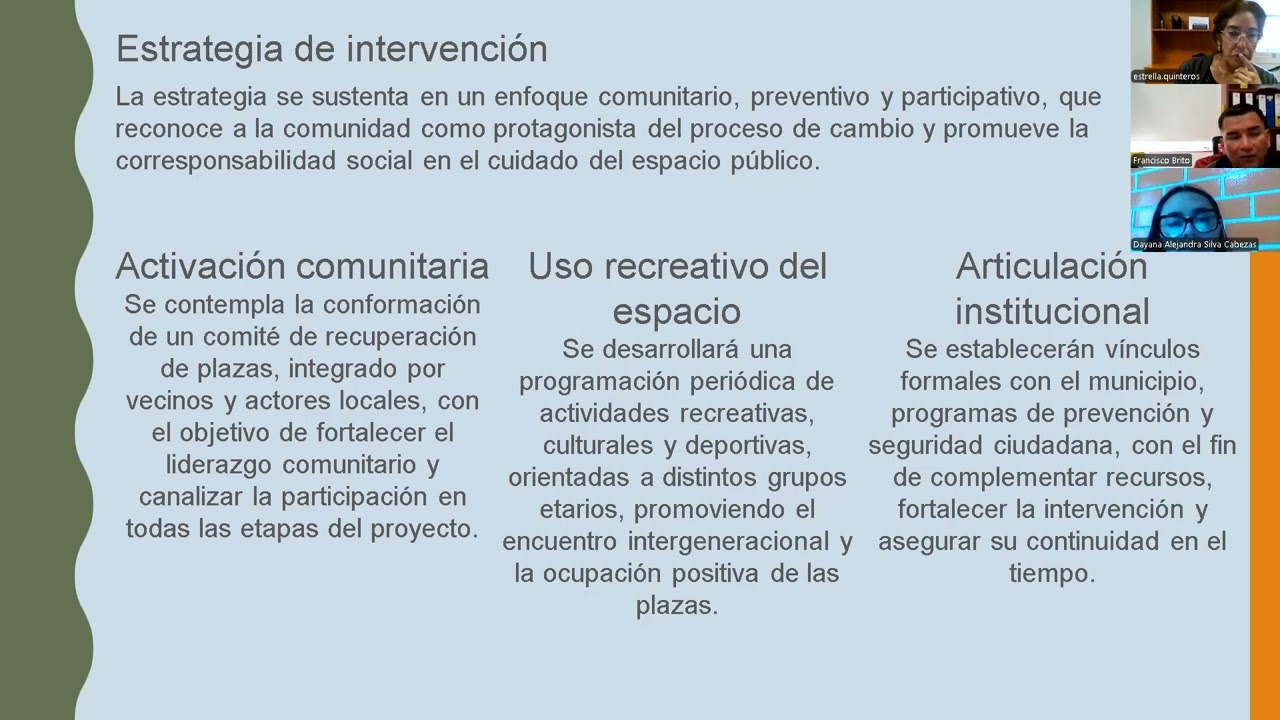 Proyecto de Intervención Social