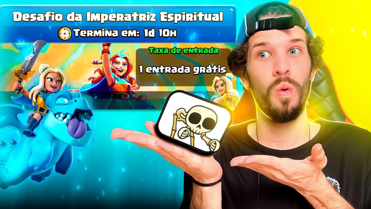 JOGANDO DESAFIO DA IMPERATRIZ ESPIRITUAL NO CLASH ROAYLE!!😮‍💨