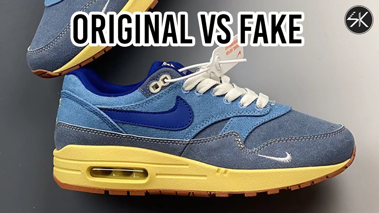 AIR MAX 1 Dirty Denim REAL VS FAKE