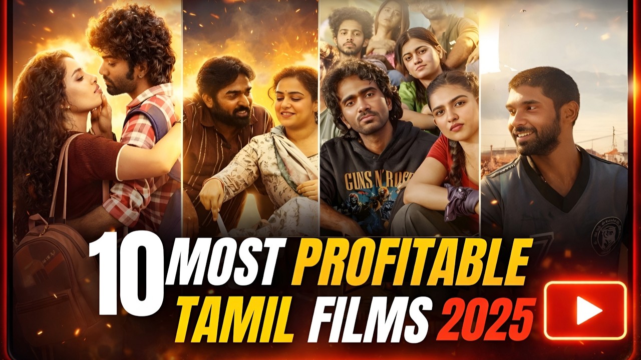 Top 10 Most Profitable Tamil Films Of 2025 | Must-Watch Tamil Movies of 2025