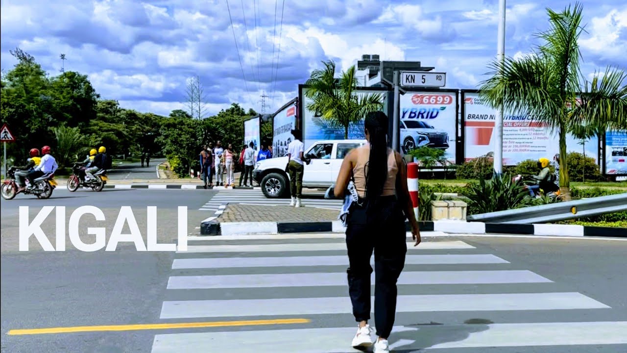 Kigali Rwanda 🇷🇼 Walking Tour 4k 1hour+