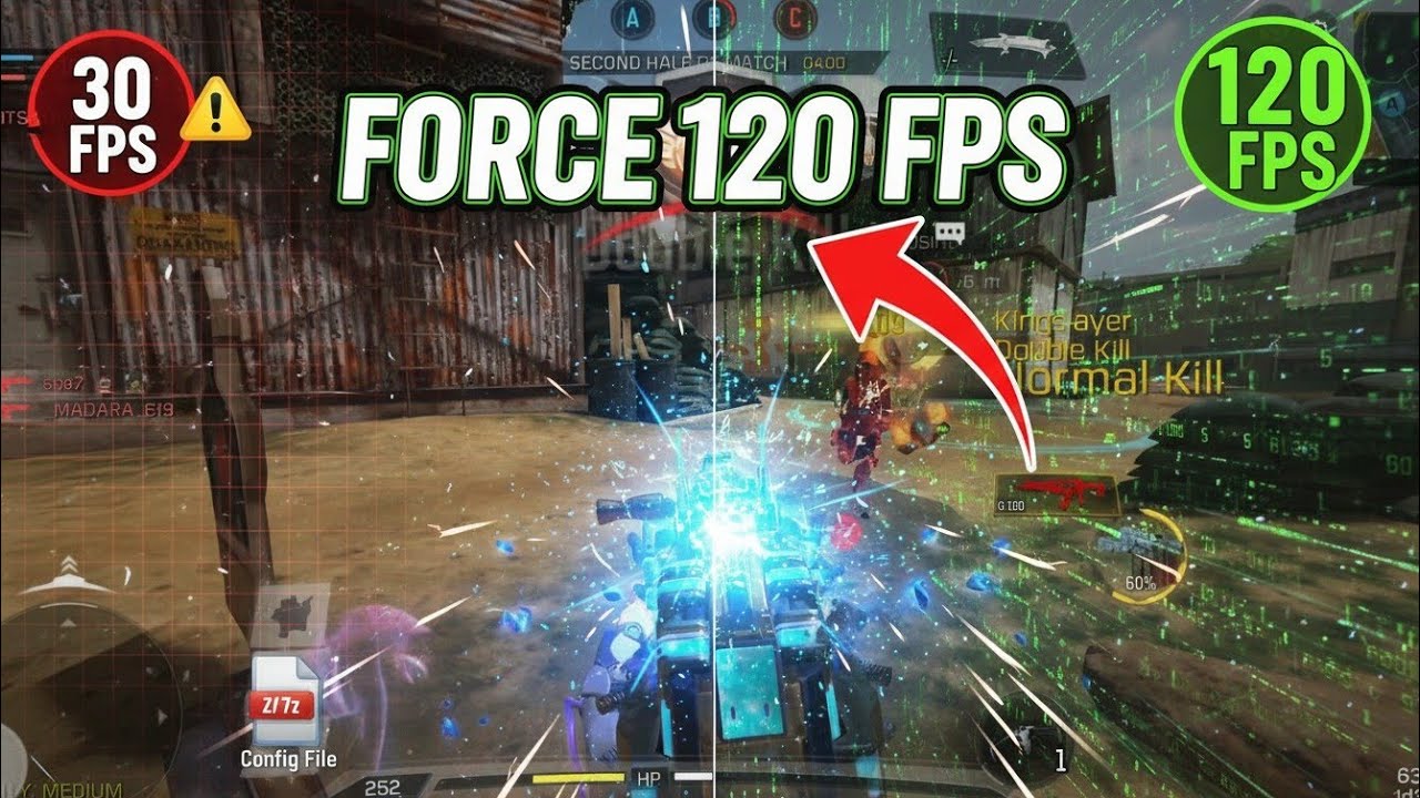 UNLOCK 120 FPS ⚡ CODM Lag Fix Config Season 2 (2026) | Low End Device 60FPS 