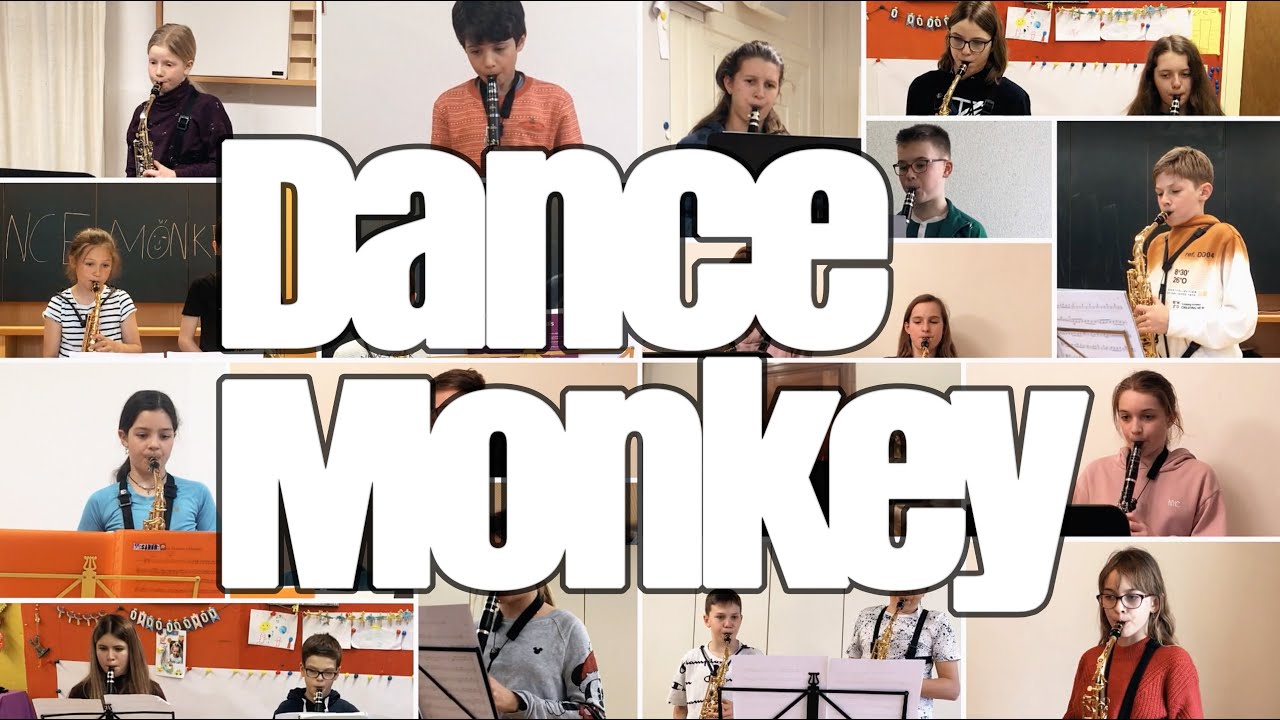 Dance Monkey Cover Musikschulen Sarganserland und Rapperswil-Jona Saxophon und Clarinet