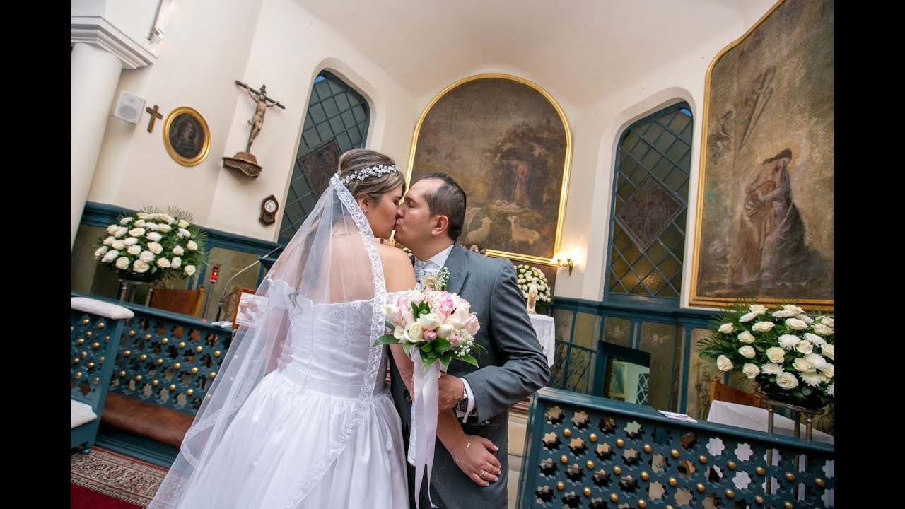 Video de Boda Católico Carolina & David Teusaquillo Plaza Bogotá Colombia