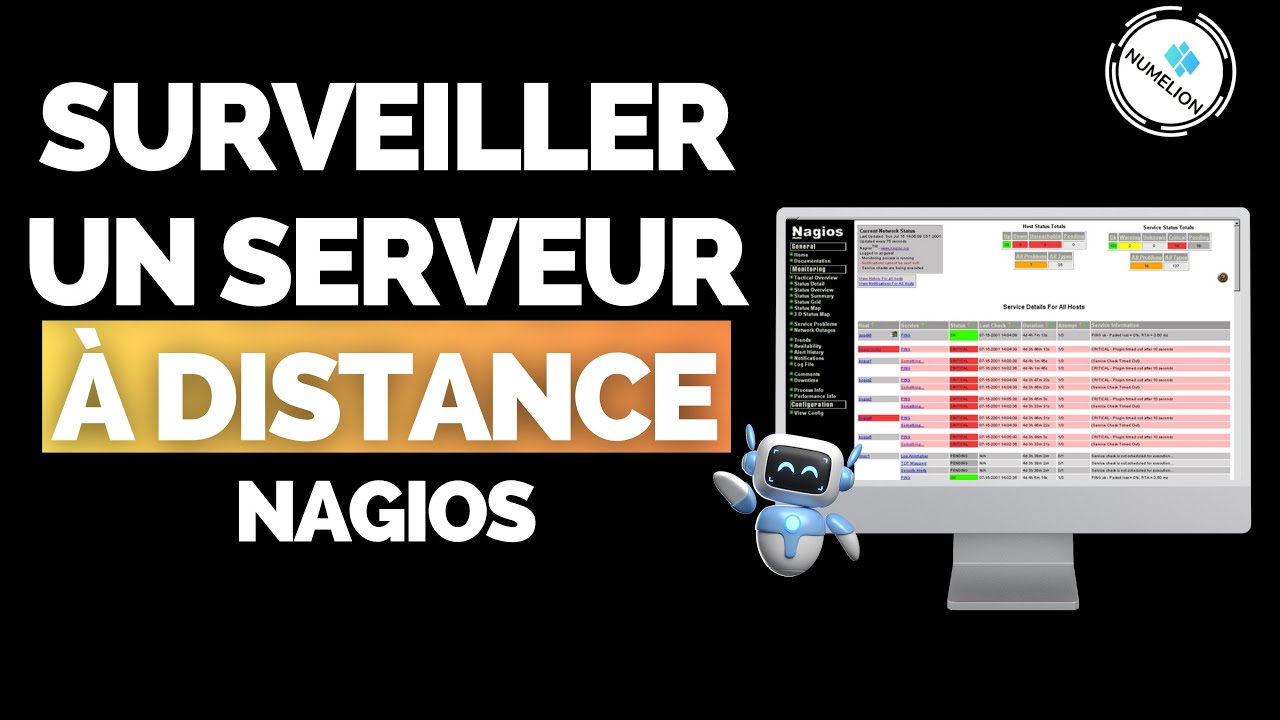 Installer NRPE dans Nagios pour Surveiller des PC / Serveurs à Distance | 🐧 Linux 🐧