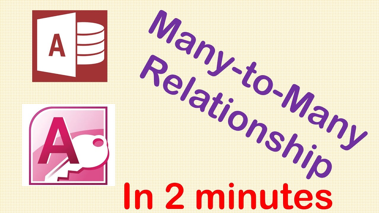Many to Many relationship in MS Access | Many to many | MS Access | relationships in MS Access