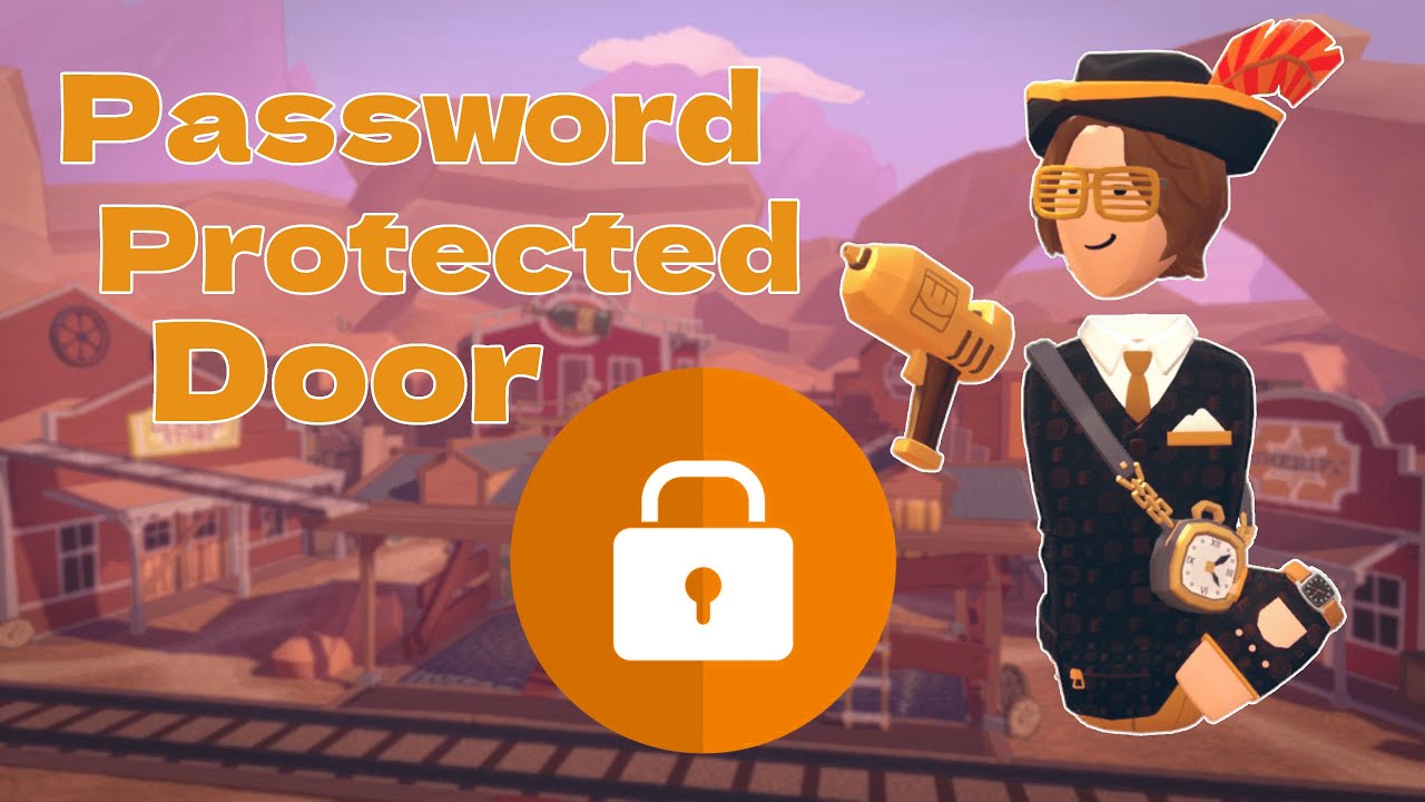 How to make a password protected door | rec room cv2