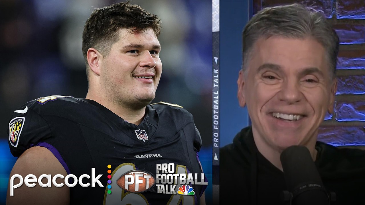 Raiders reportedly land C Tyler Linderbaum in ‘shocking' deal | Pro Football Talk | NFL on NBC