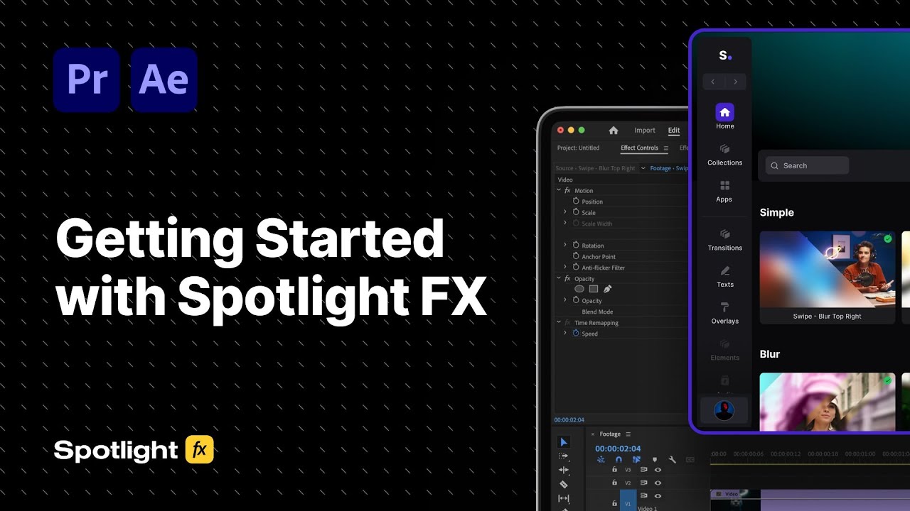 Getting Started with SpotlightFX - Adobe Premiere Pro Plugin