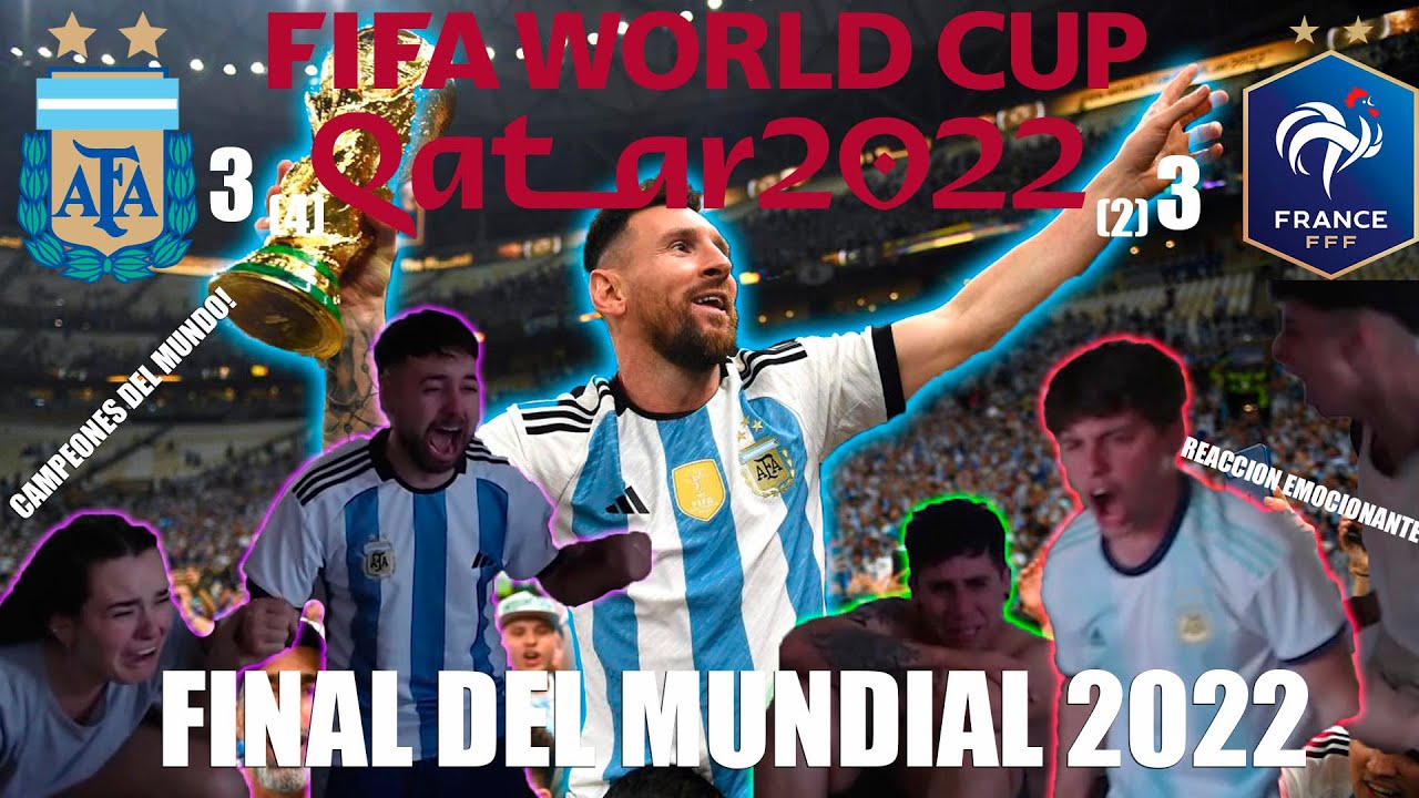 SOMOS CAMPEONES DEL MUNDO!!!!! HAICREW VLOG + REACCION EMOCIONANTE QATAR 2022