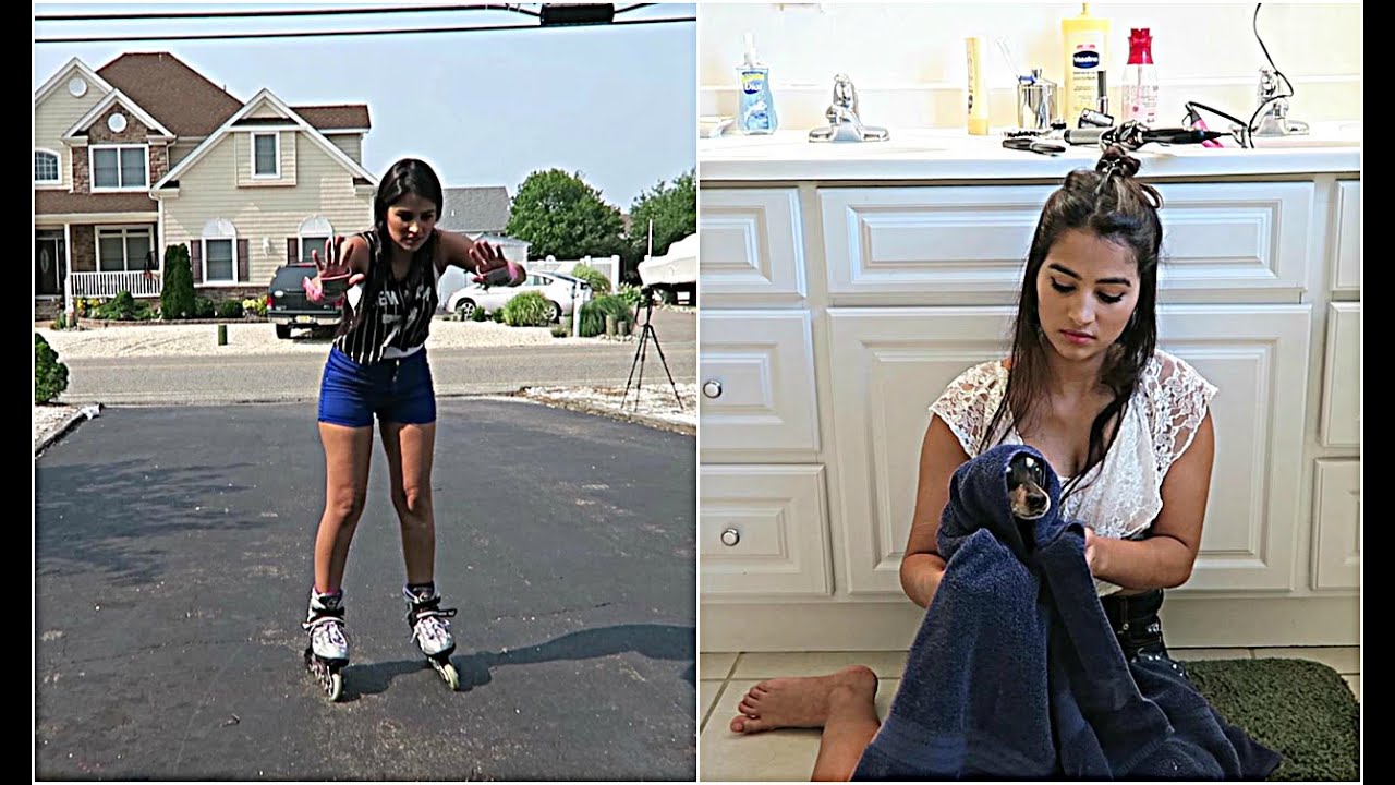 Um domingo em casa comigo! Patins/Mia/Melancia. 🇺🇸🍉