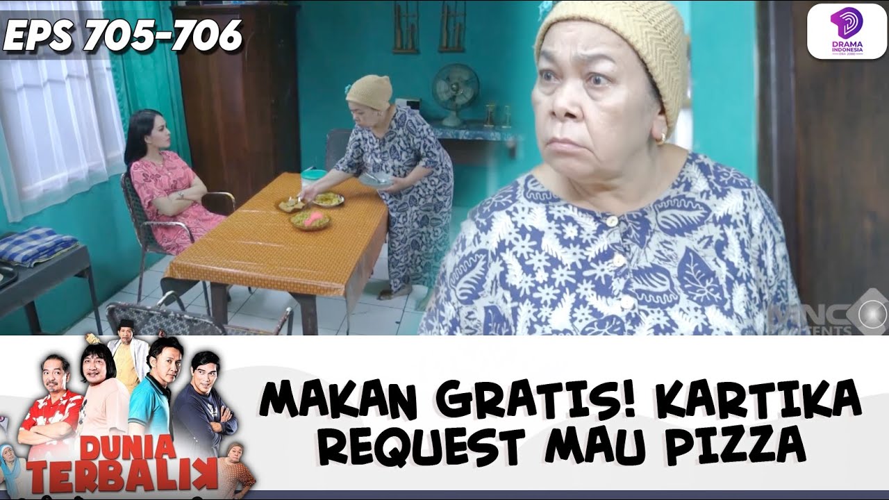 MAKAN GRATIS, KARTIKA MALAH REQUEST MAU PIZZA! | DUNIA TERBALIK | EPS.705-706 (9/10)