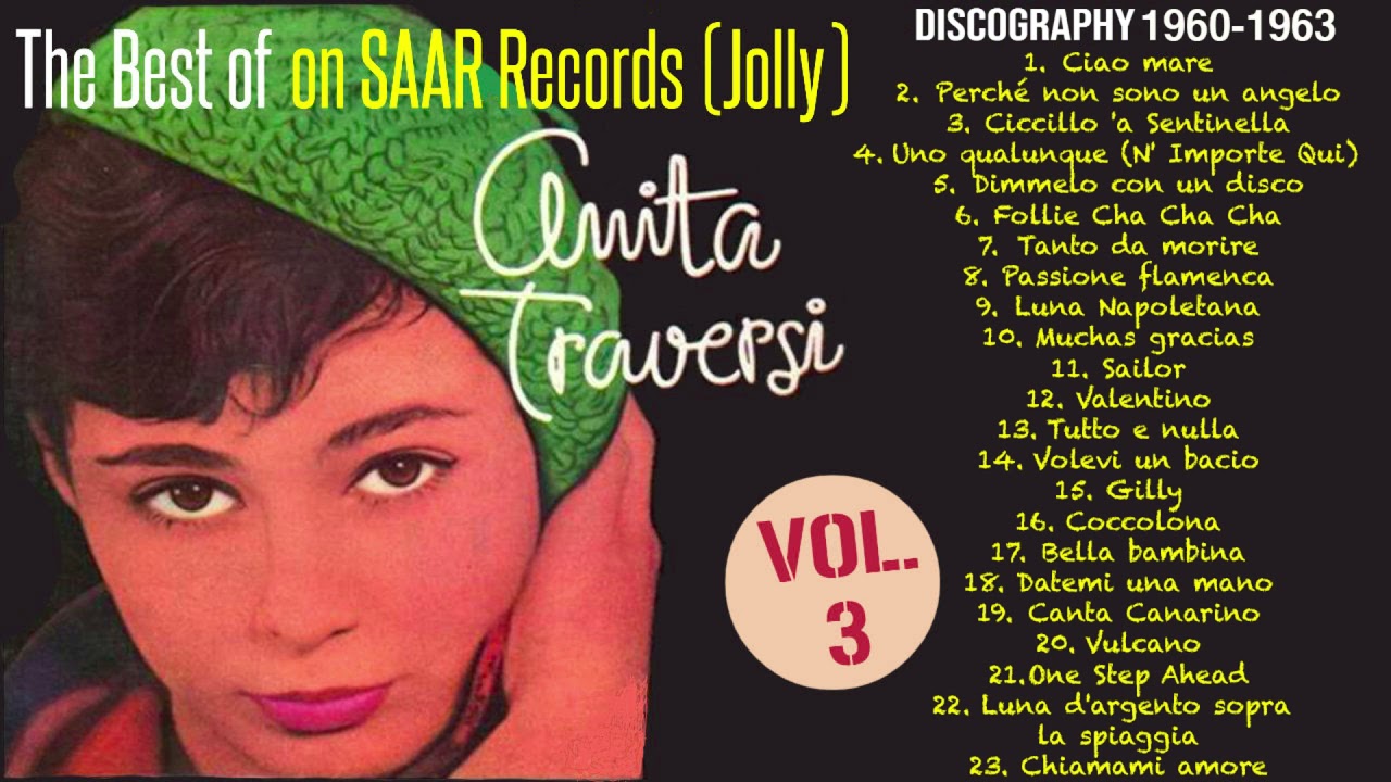 ANITA TRAVERSI: 30° Anniversario - Discography Rarities 1960 -1963 - Vol.3