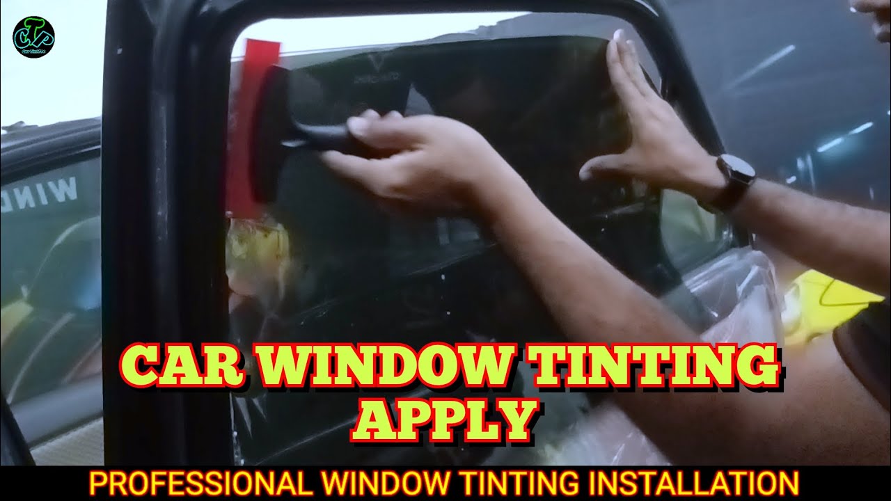 Car Window Tinting Installation | Clean & Professional Apply