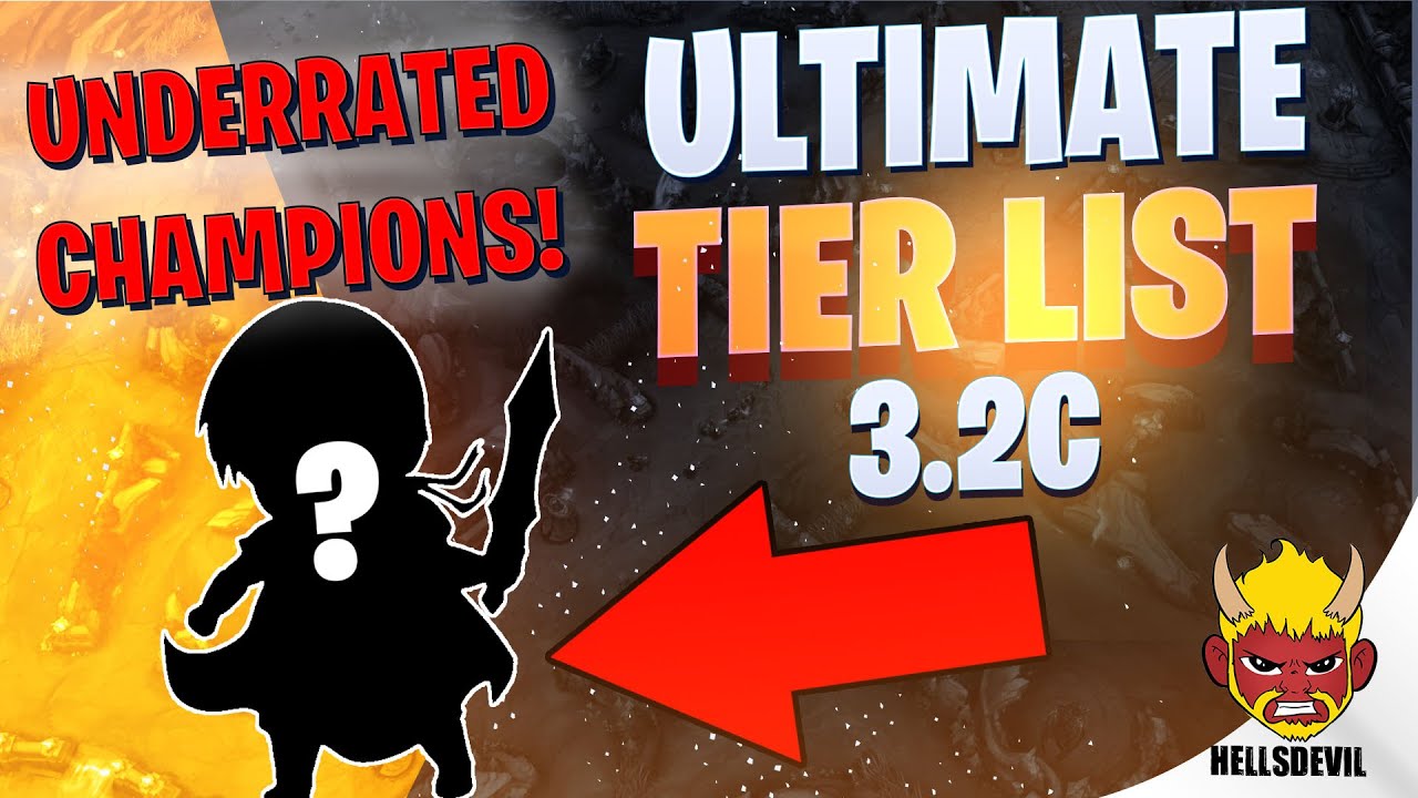 WILD RIFT ULTIMATE TIER LIST (Patch 3.2C) | SO MANY UNDERRATED CHAMPIONS!