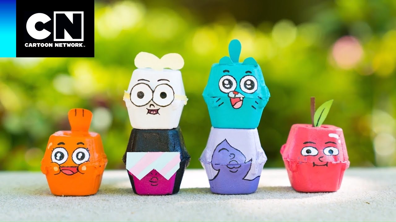 DIY - Hazlo Tú Mismo | Personajes de Cartones de Huevos | ¡Vamos a Constuir! | Cartoon Network
