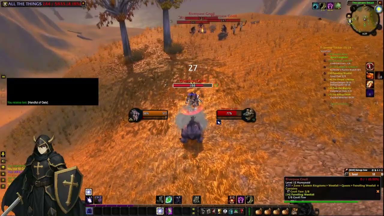 My Journey to 100% of the World of Warcraft - Sidequest! TBC Pre patch leveling a druid!