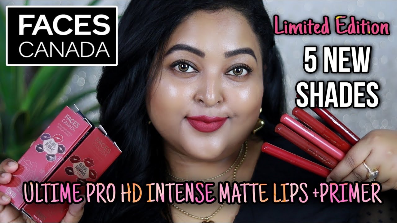 *НОВЫЕ ОТТЕНКИ* Faces Ultime Pro HD Intensive Matte Lips+Primer | 5 ОТТЕНКОВ ОГРАНИЧЕННОЙ СЕРИИ |...