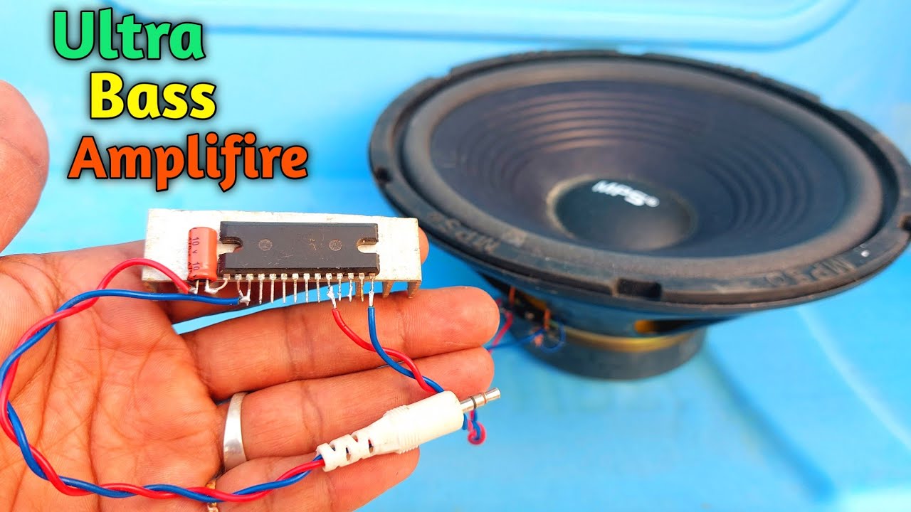 सिर्फ CD4440 ic से बनाओ Powerful Dj Amplifire घर पर |Amplifire kaise banaye |how to make a Amplifire