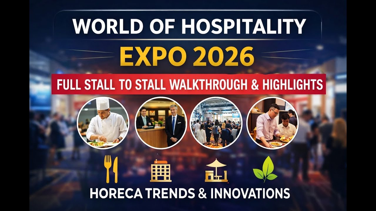 Обзор всех стендов и основные моменты выставки World of Hospitality Expo 2026.