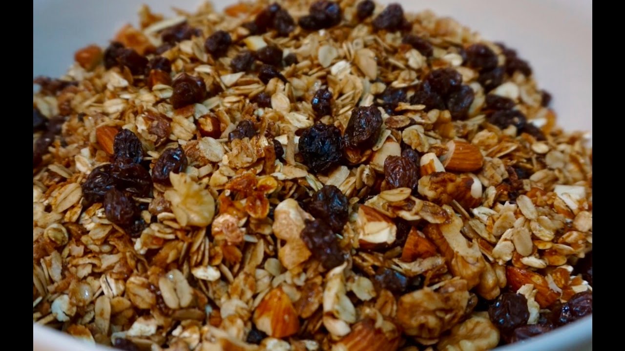 Granola Casera Deliciosa y Saludable