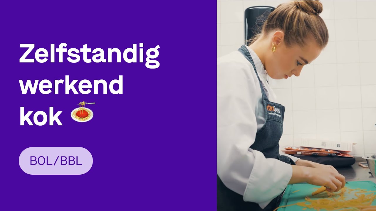 Zelfstandig werkend kok 👩&zwj;🍳 mbo niveau 3