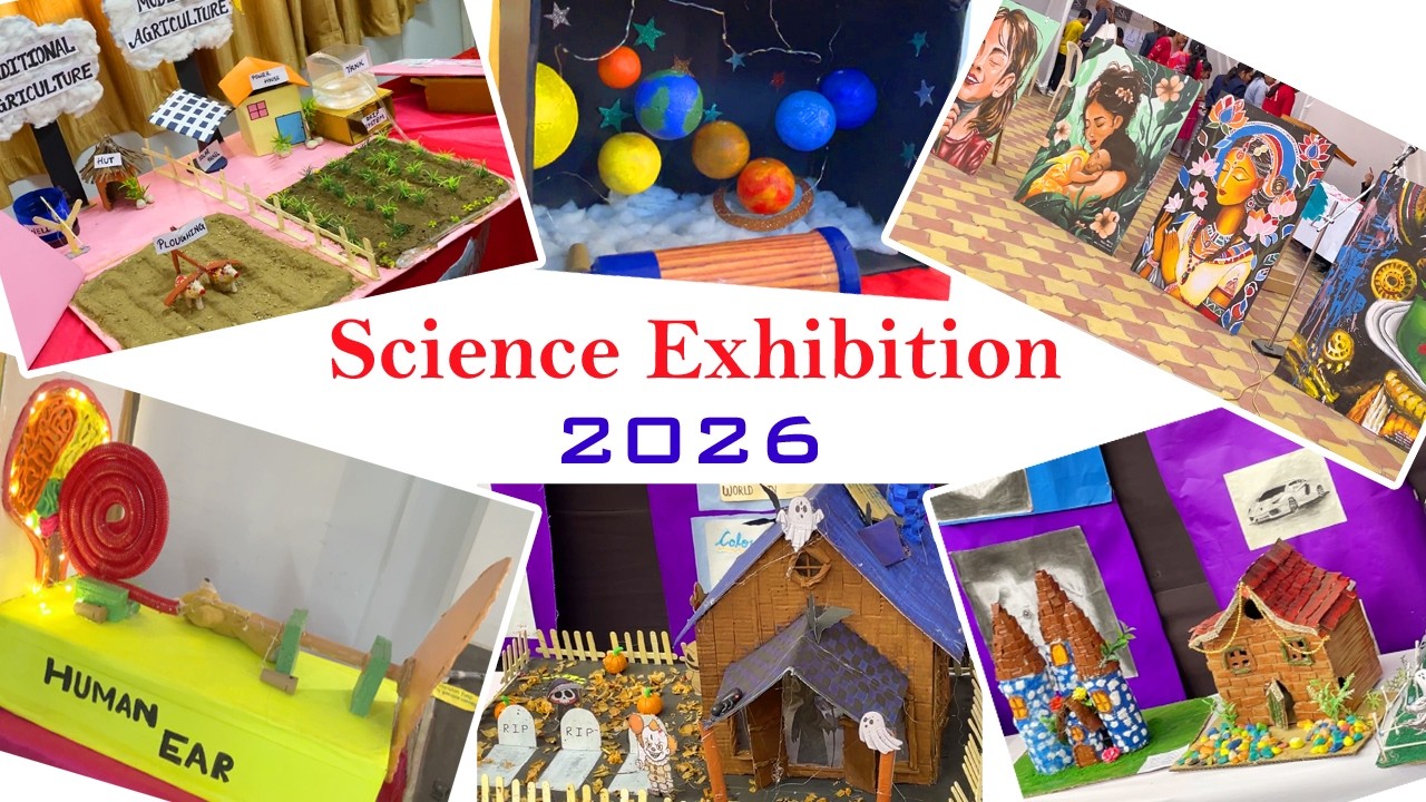 Science & Crafts Exhibition 2026 | Science Project Working Model & Beautiful Crafts #scienceproject