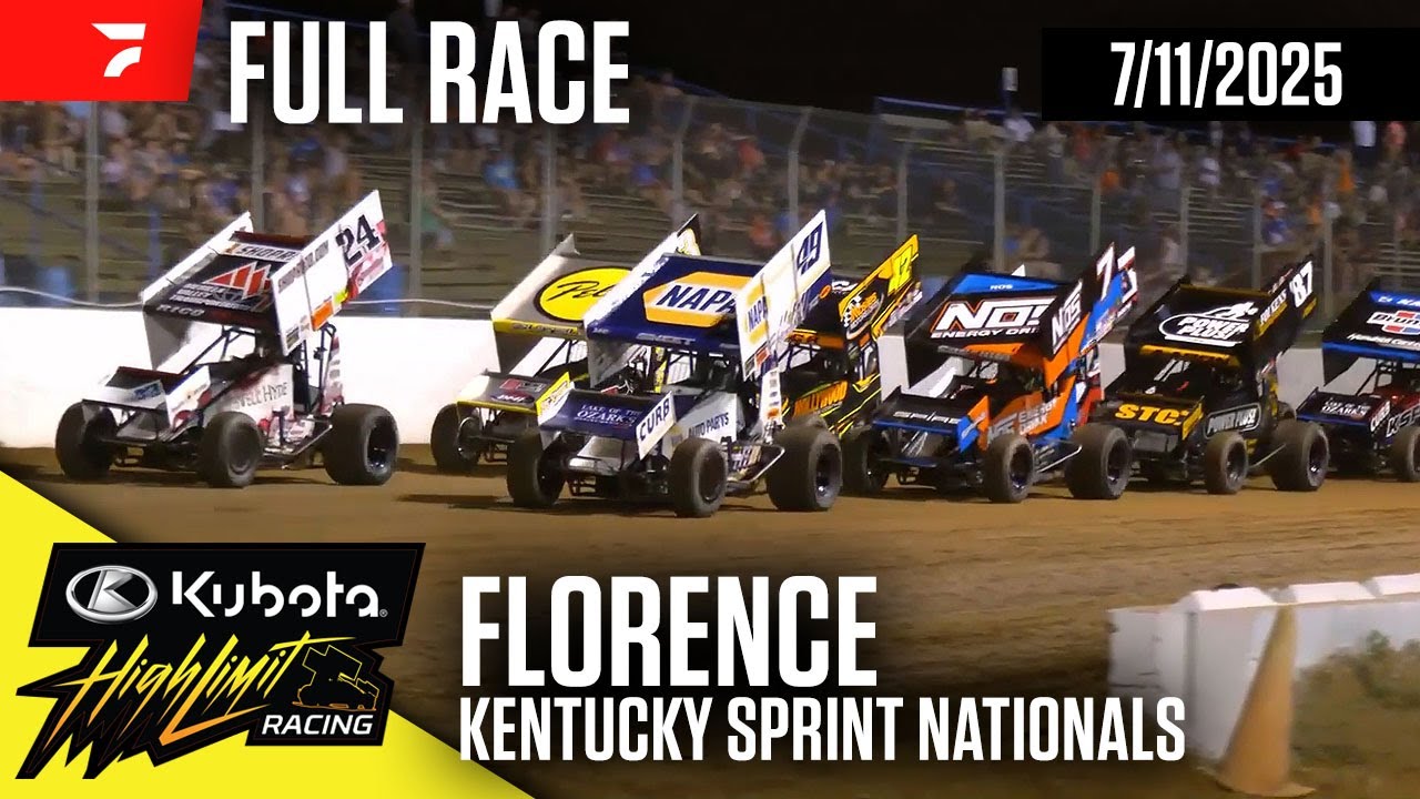 FULL RACE: Kubota High Limit Racing at Florence Speedway 7/11/2025