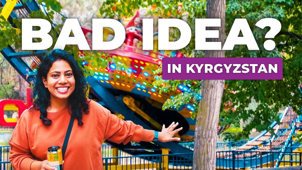 DID NOT EXPECT THIS in Kyrgyzstan! 😳 (Panfilov Park, Bishkek)