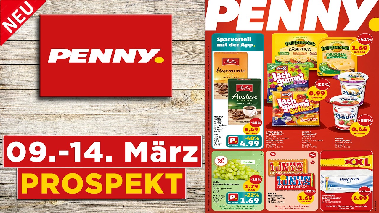 PENNY Werbung Prospekt | Gültig von 09.03.2026