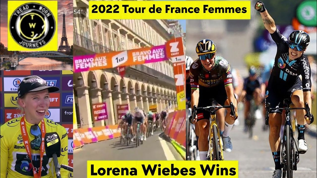 Lorena Wiebes Wins | 2022 Tour de France Femmes | Stage 1