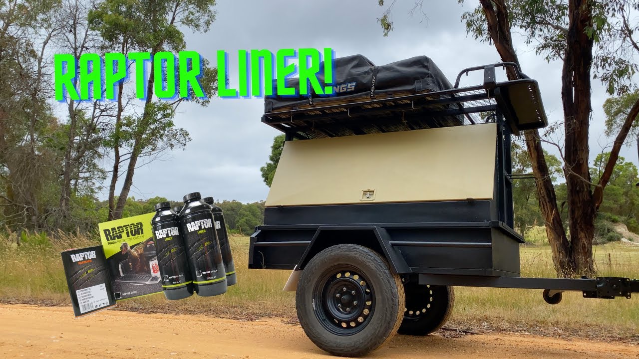 Покраска всего моего кемпера с помощью Upol Raptor Liner — своими руками