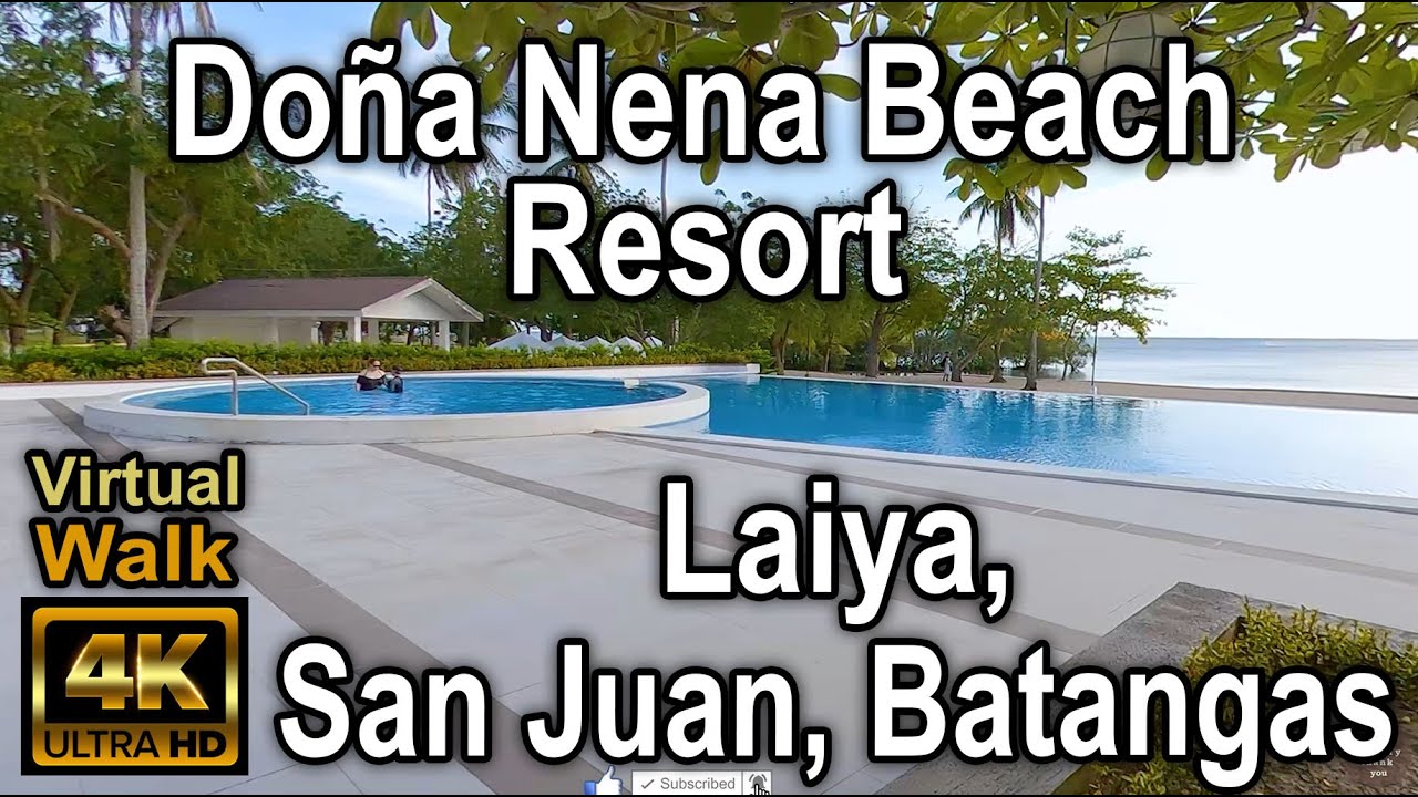 [4K] Walk Tour | Walking to Doña Nena Beach Resort | Laiya, San Juan, Batangas | GoPro Max Reframe