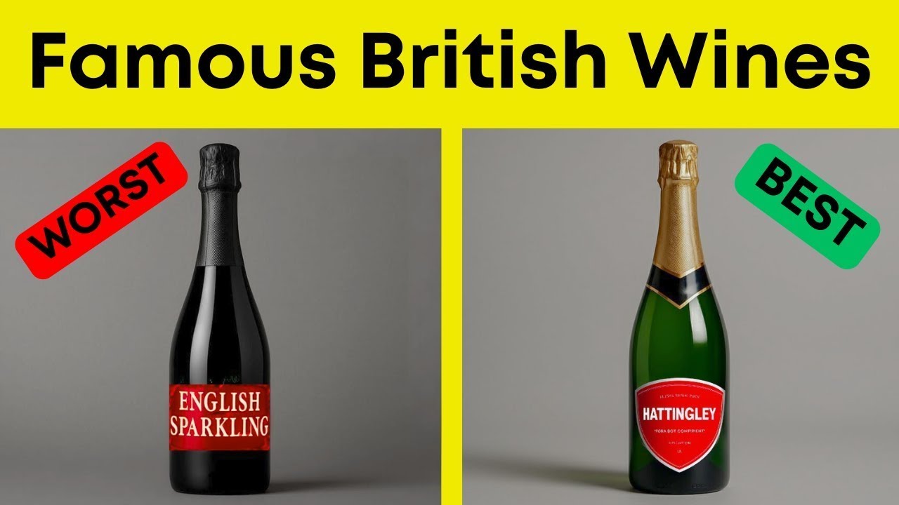 20 Famous British WINE Brands RANKED Worst to Best