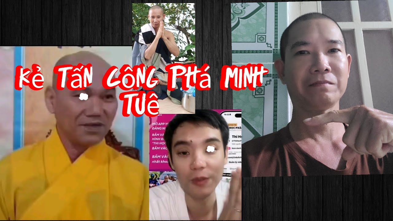 Luật sư TV vạch trần sư bửu khánh và thi học phật đang phá minh tuệ, đoàn văn báo đê hèn