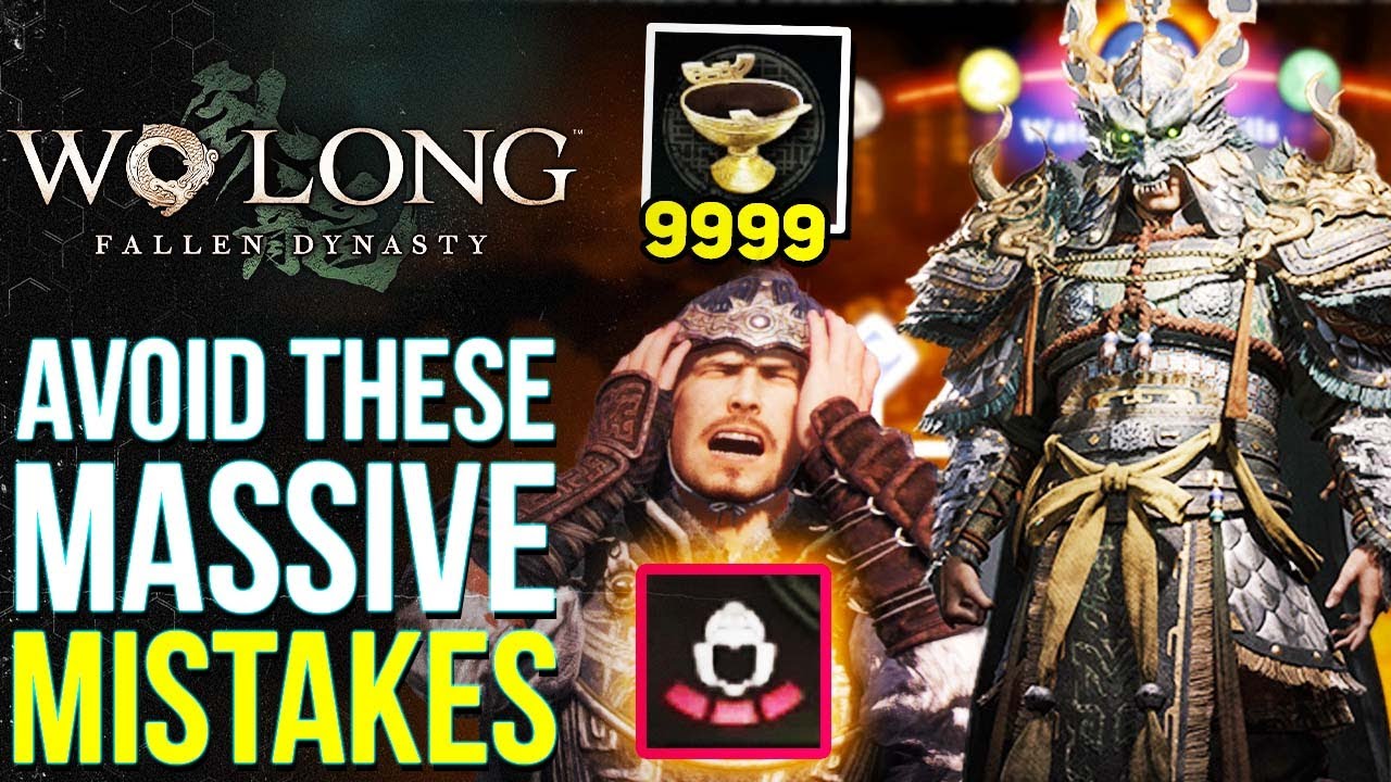Wo Long: Fallen Dynasty — 10 огромных ошибок, которые вы совершаете прямо сейчас (советы и рекоме...