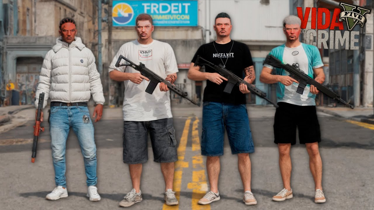 GTA V - VIDA DO CRIME | A TROPA ESTA REUNIDA, BORA DERRUBAR OS INIMIGOS! - #79
