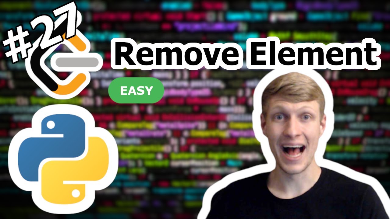 Решение задачи Remove Element на Python &mdash; LeetCode #27