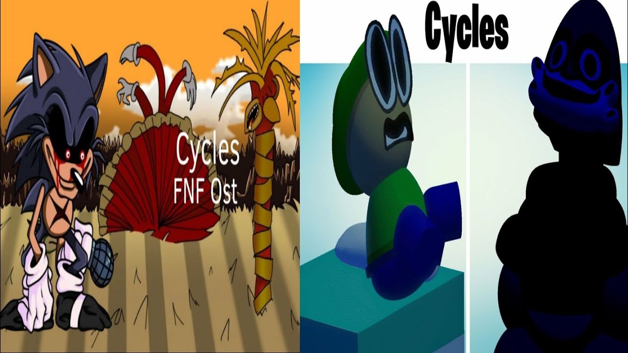 Friday Night Funkin Cycles vs Cycles De Golden Apple