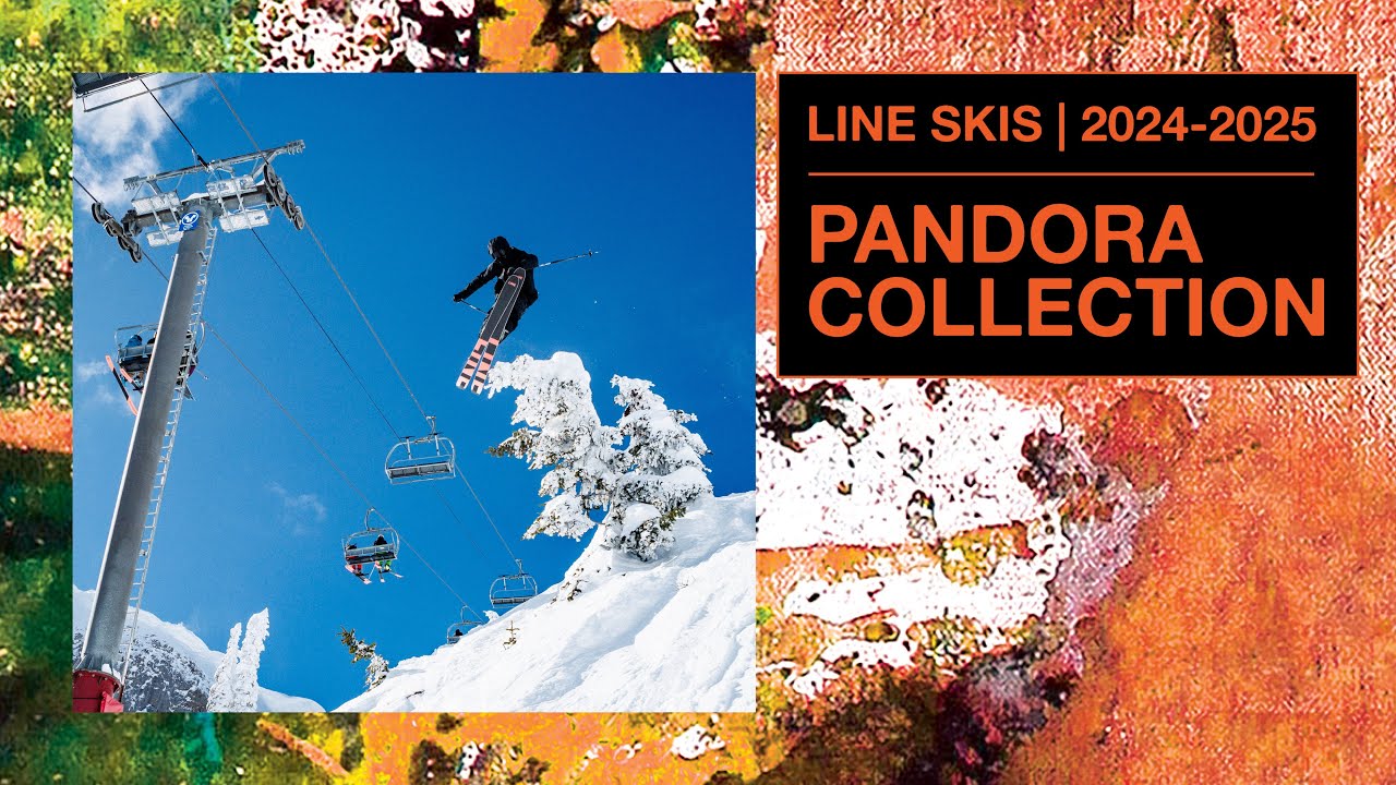 Коллекция лыж LINE Skis Pandora 2024/2025 — крутые лыжи для крутых людей