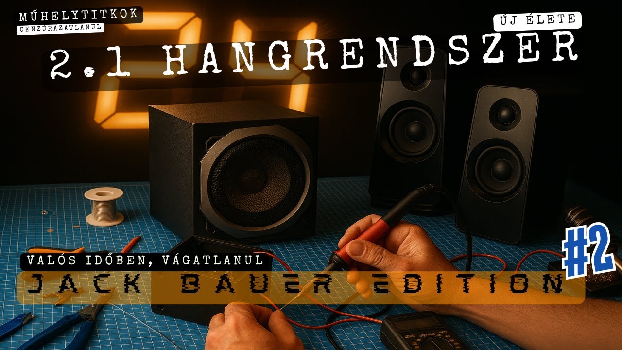 Selejtből Új Élet: 2.1 Hangfalépítés Valós Időben, Vágatlanul #2