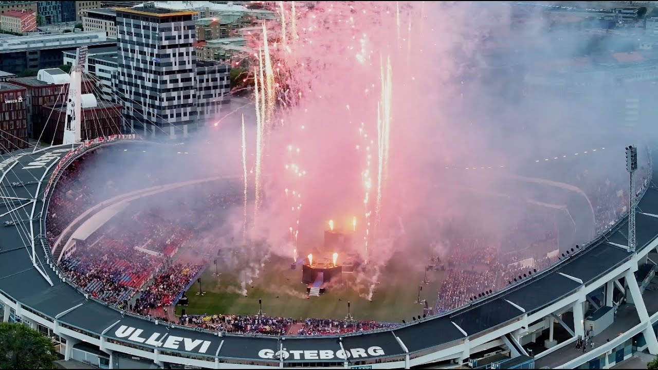 Gothia Cup Opening Pyromusical 2024 | Göteborgs FyrverkeriFabrik