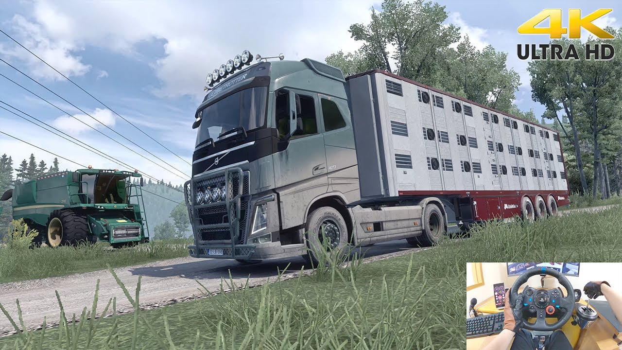 Austria Rework - Езда из Граца в Вену на Volvo FH 420 - Euro Truck Simulator 2 - 4K