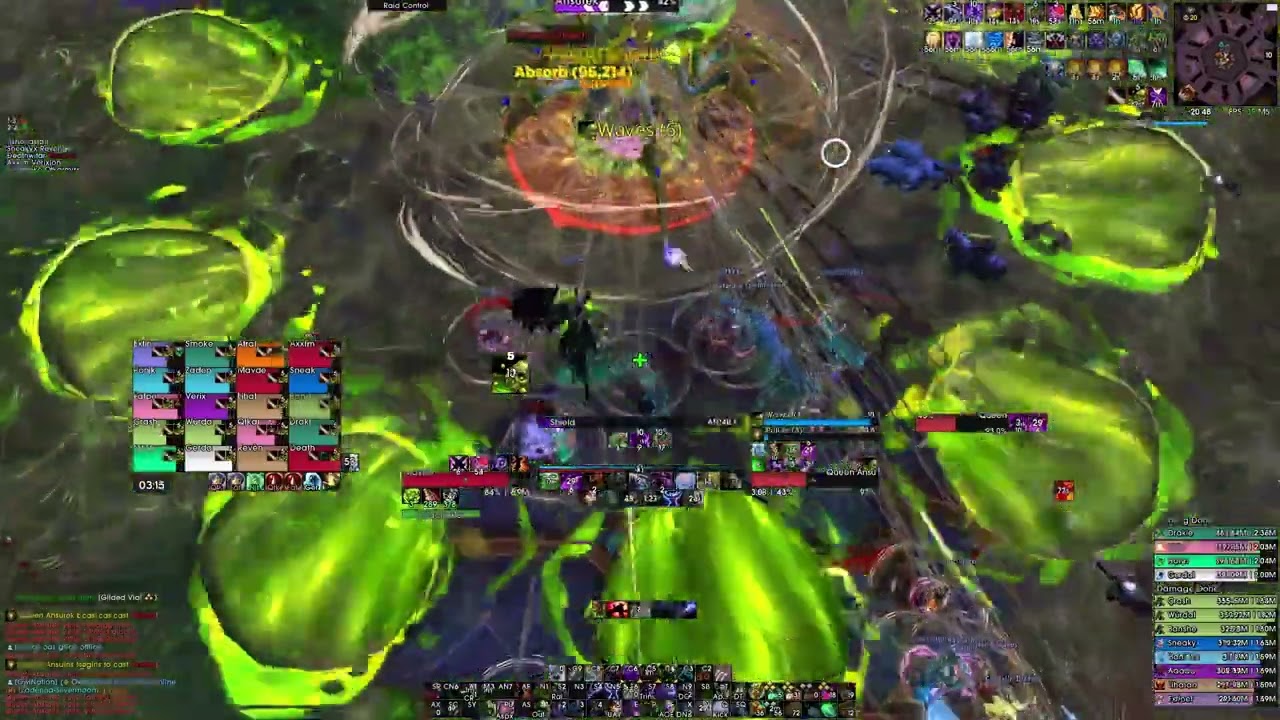 No More Greens vs Queen Ansurek Mythic - Unholy DK PoV
