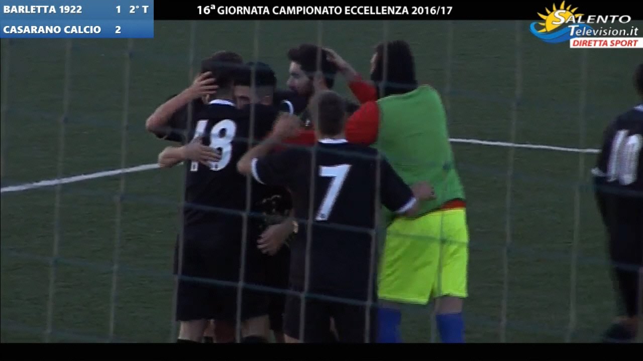 Barletta 1922 - Casarano Calcio 1-2 (15&prime; Varola; 13&prime; Puglia, 84&prime; Pignataro)