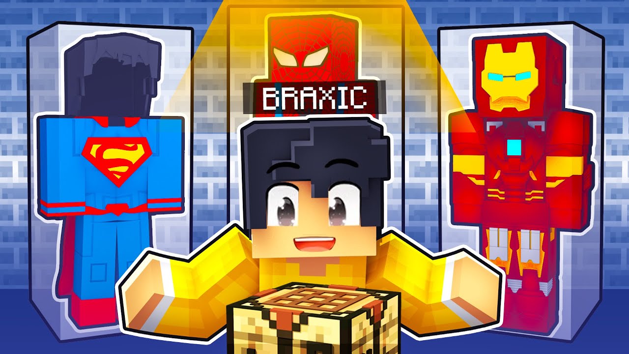 Ich KLAUE ALLE SUPERHELDEN ANZÜGE und das passierte...(Spiderman, Superman & Ironman) in Minecraft!