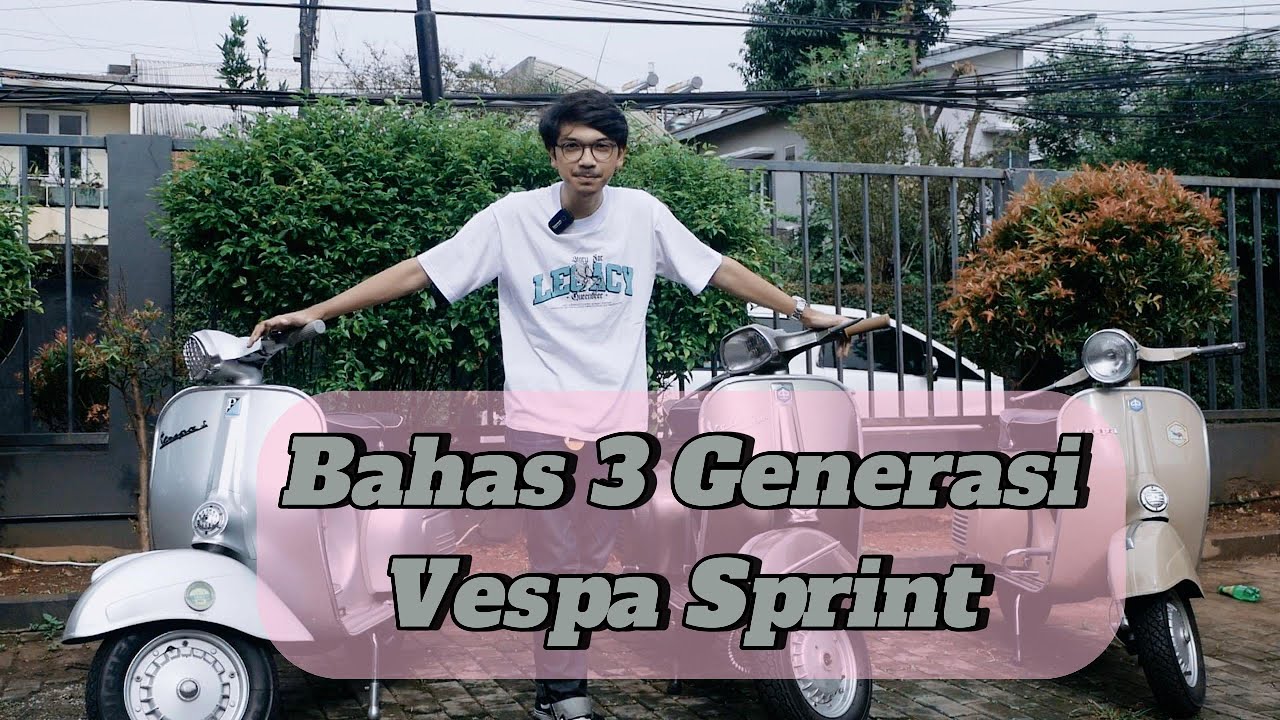 VESPA SPRINT GEN 1-3 ?!  Di Indonesia 