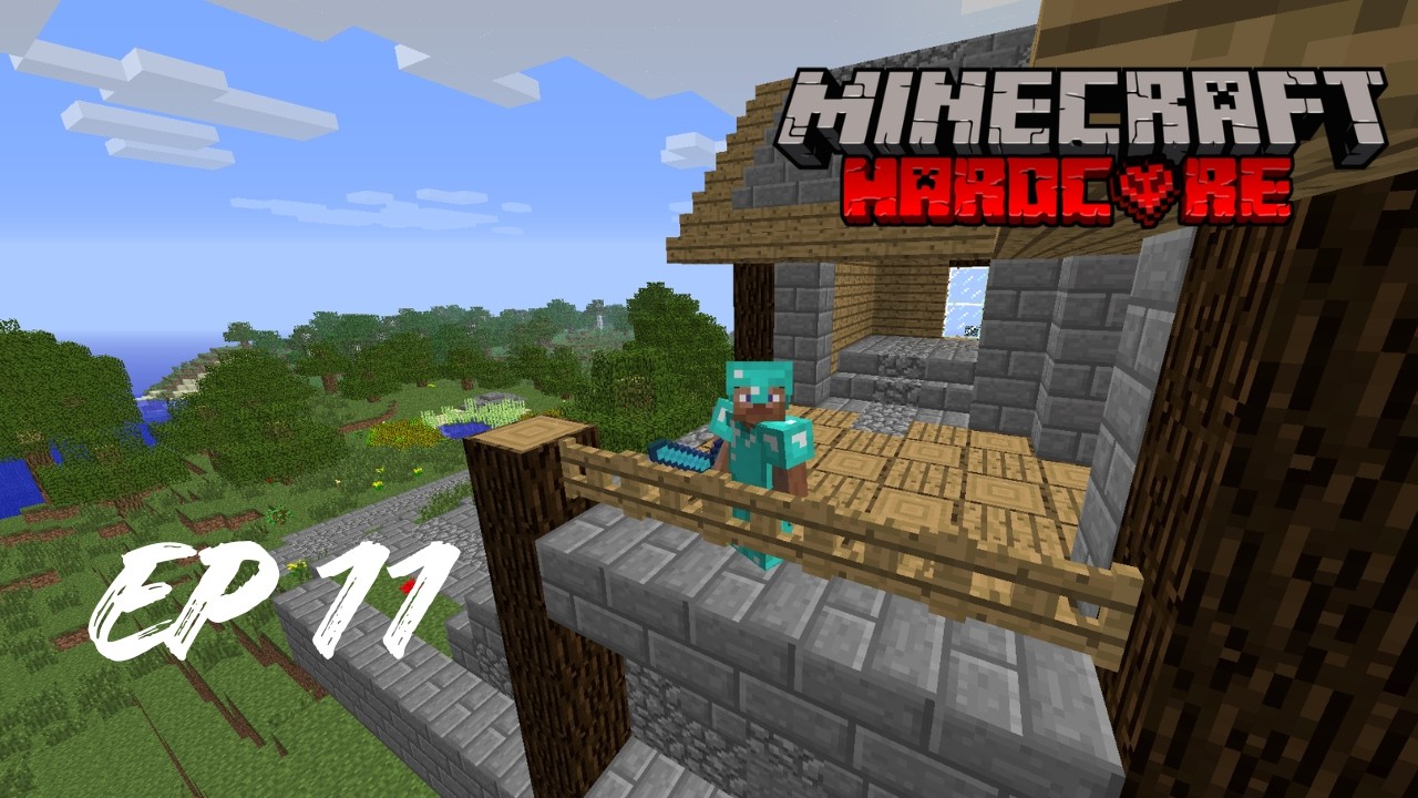 MINECRAFT HARDCORE EVERY VERSION - relaxing longplay no commentary - EP. 11 - VER 1.2.5