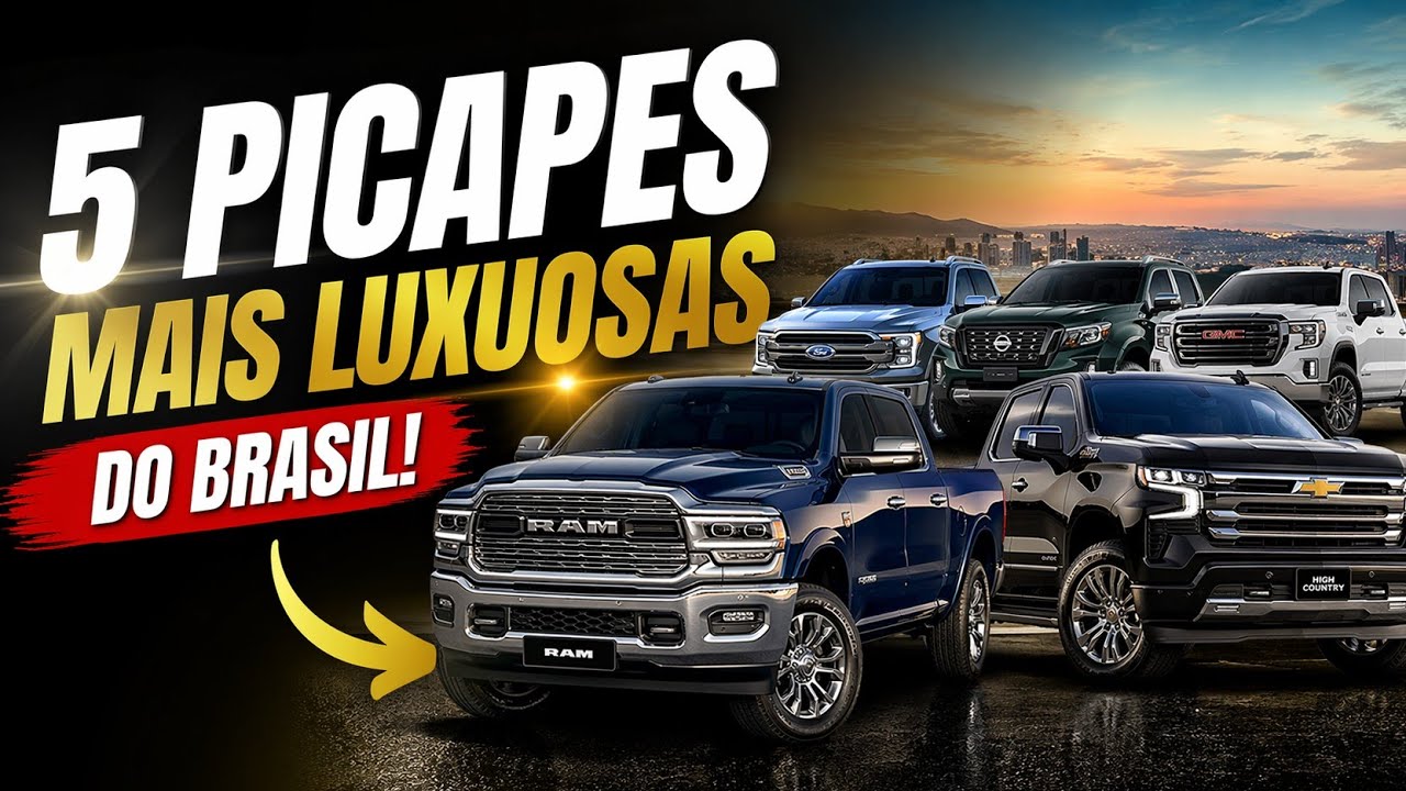 ESSAS SÃO AS CAMINHONETES MAIS LUXUOSAS DO BRASIL – PREÇOS QUE ASSUSTAM